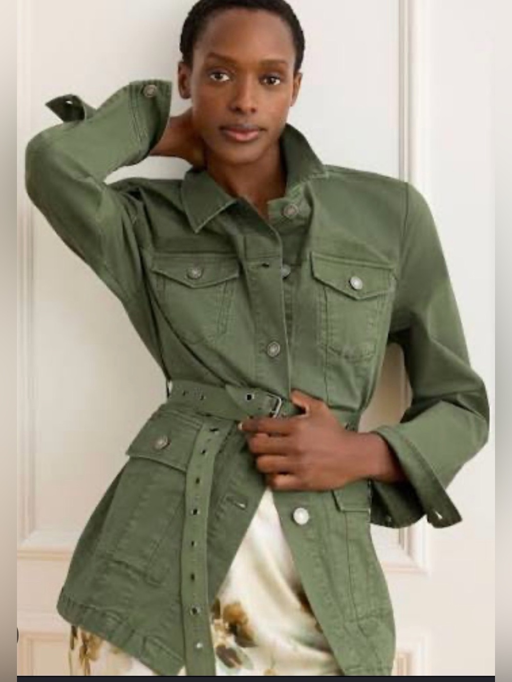 cabi Snapshot Jacket Size Large EUC